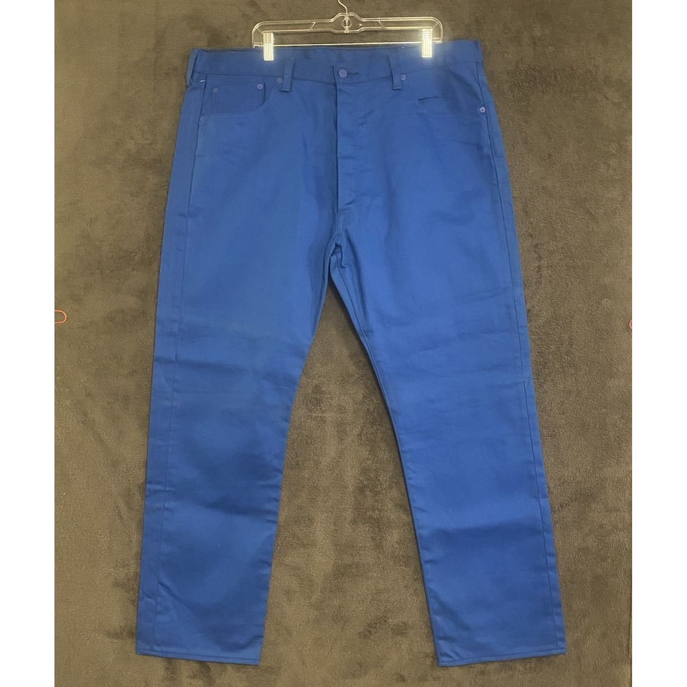Vintage Levis 501XX Jeans Mens 42 x 32 Blue Denim Pants Button-Fly USA Made